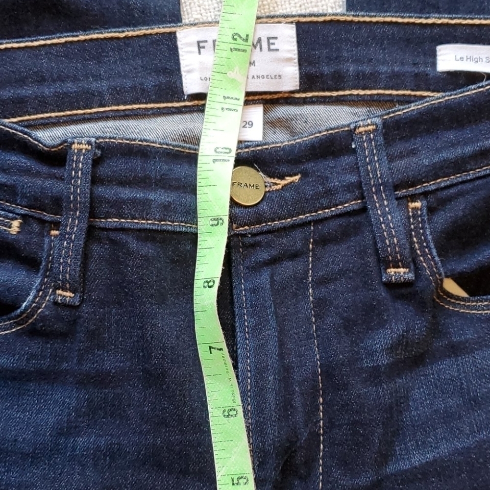 FRAME LE HIGH SKINNY CROP - Picture 8 of 10